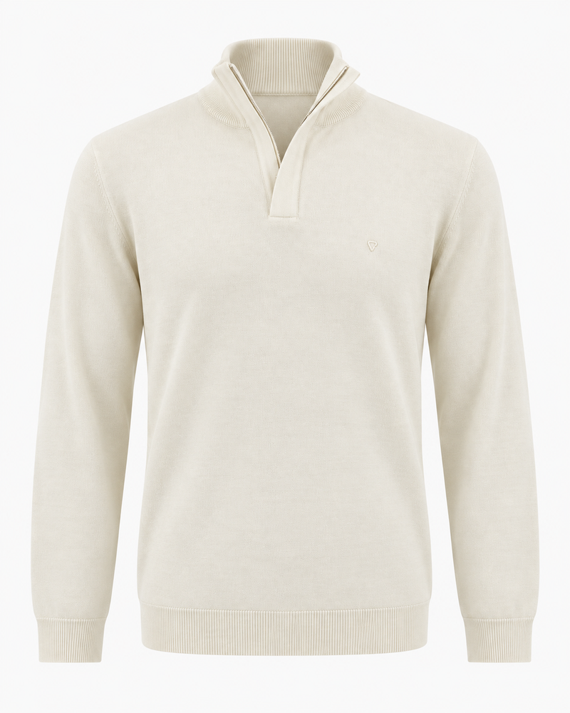 MATTEO – Zip-Strickpullover