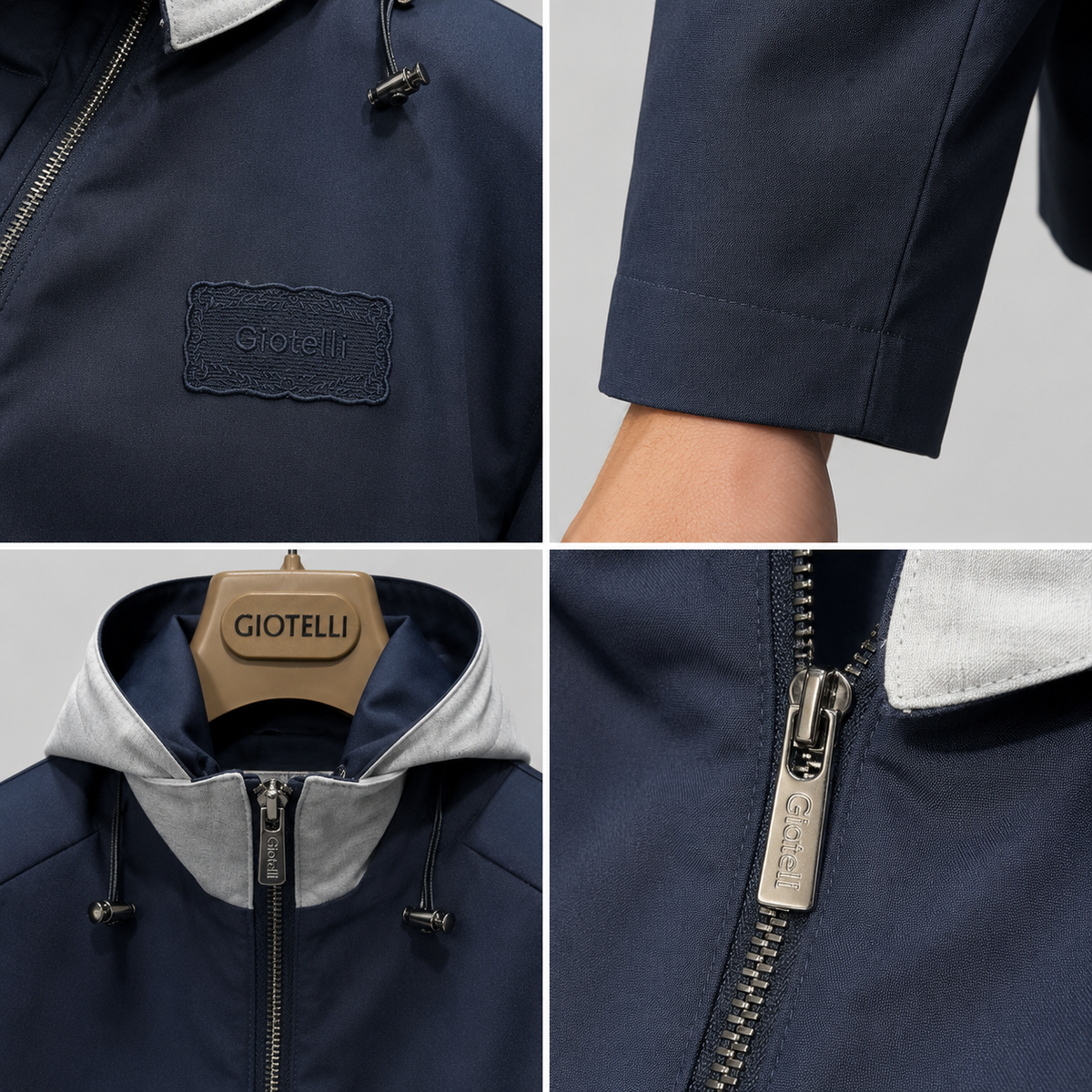 Giotelli Wendejacke – Marineblau