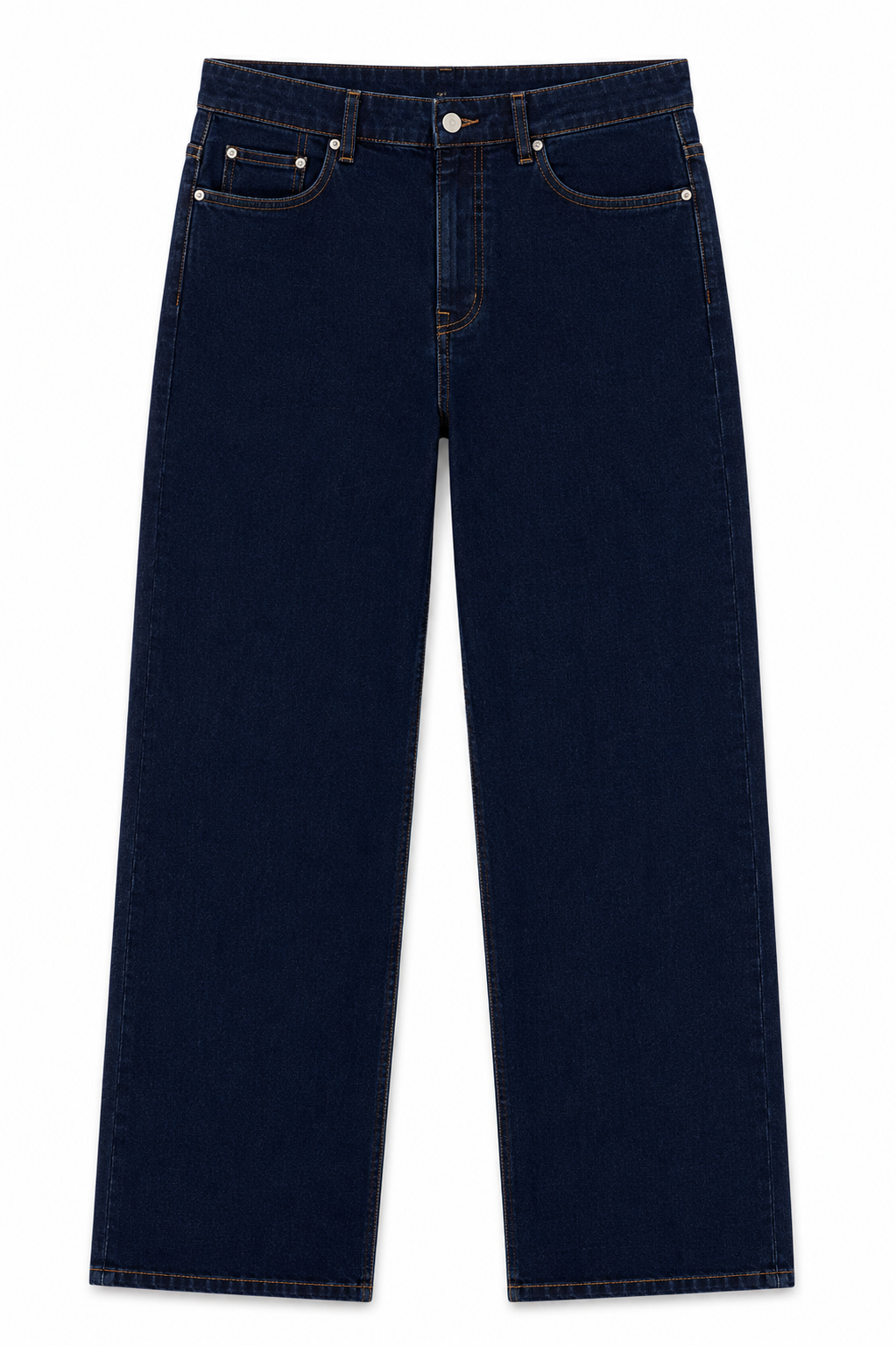 Giotelli 5-Pocket Oversize-Jeans – Marineblau