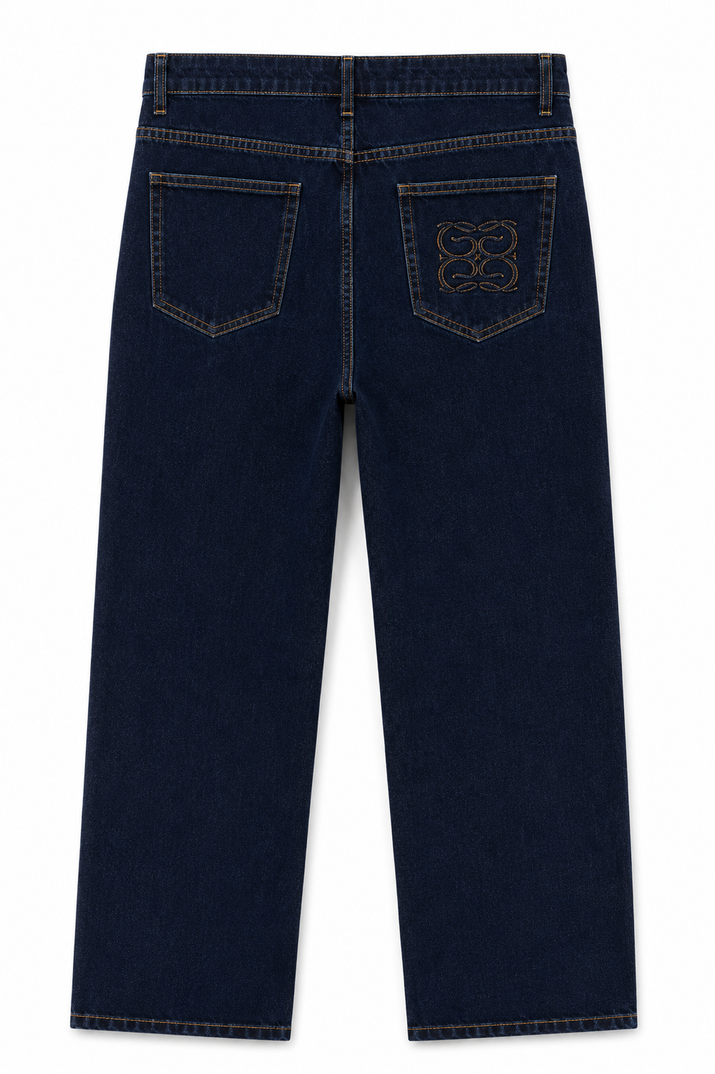 Giotelli 5-Pocket Oversize-Jeans – Marineblau