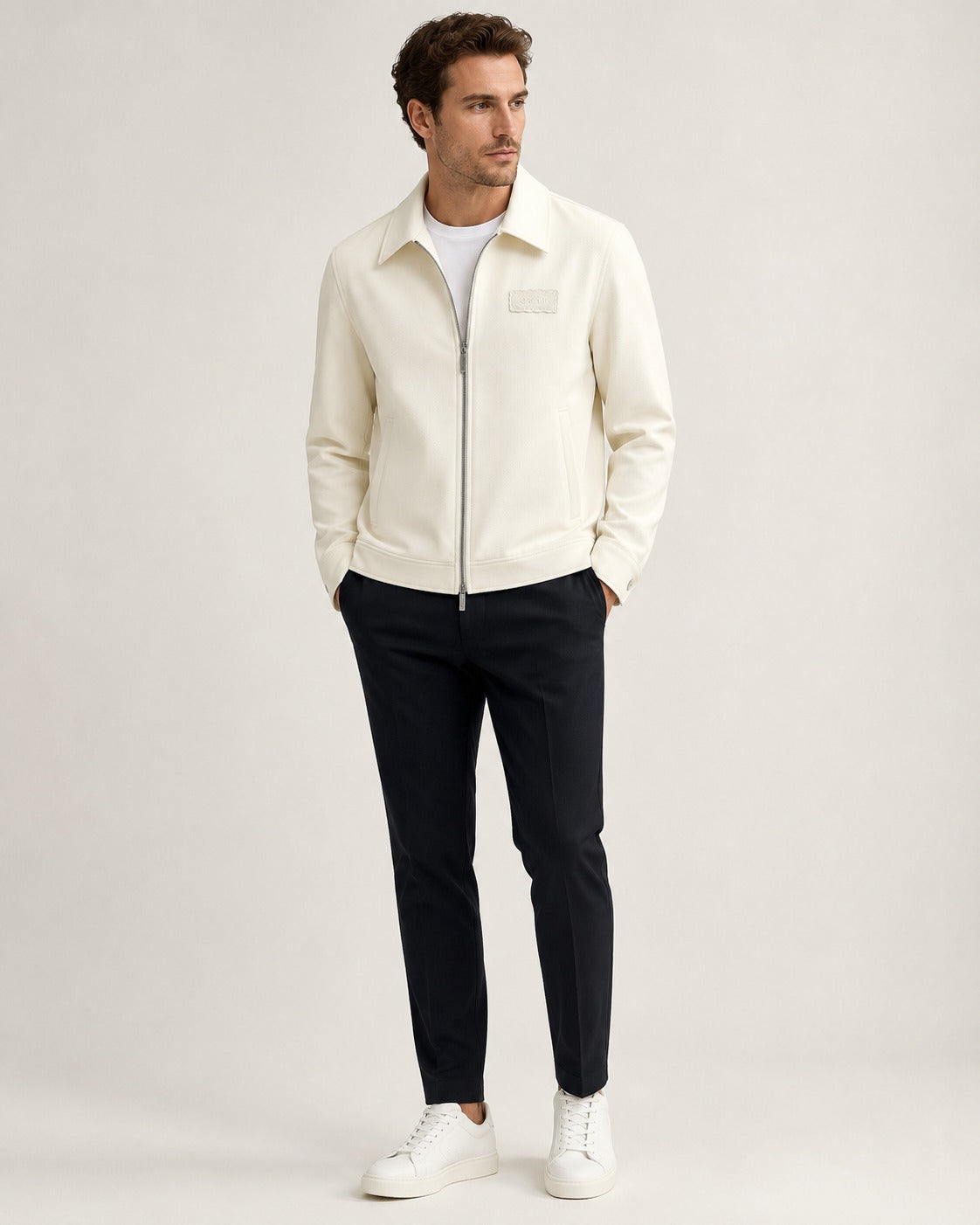Giotelli Short Jacket – Ecru