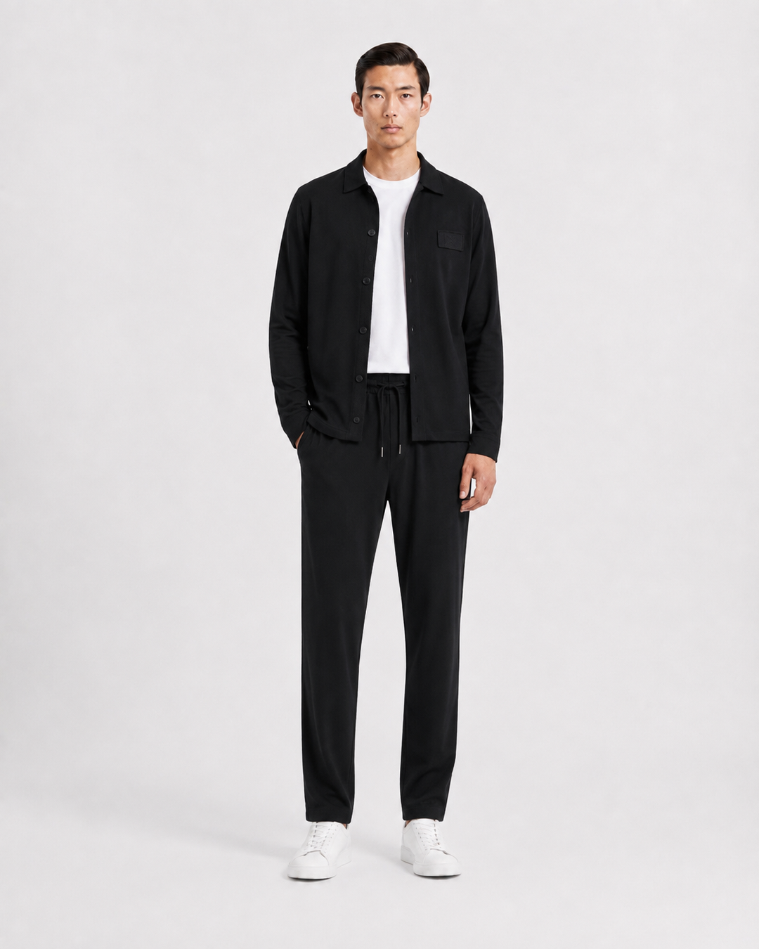 Giotelli Casual Overshirt & Hose im Set#farbe_black