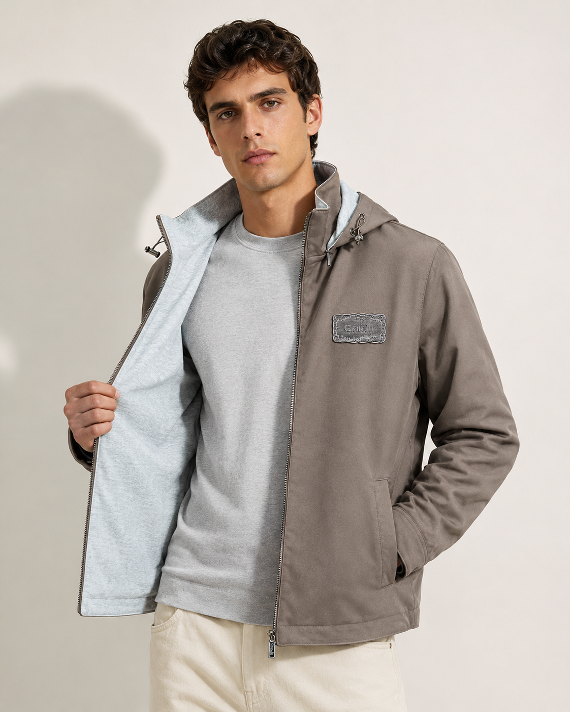 Giotelli Wendejacke – Dunkelbraun
