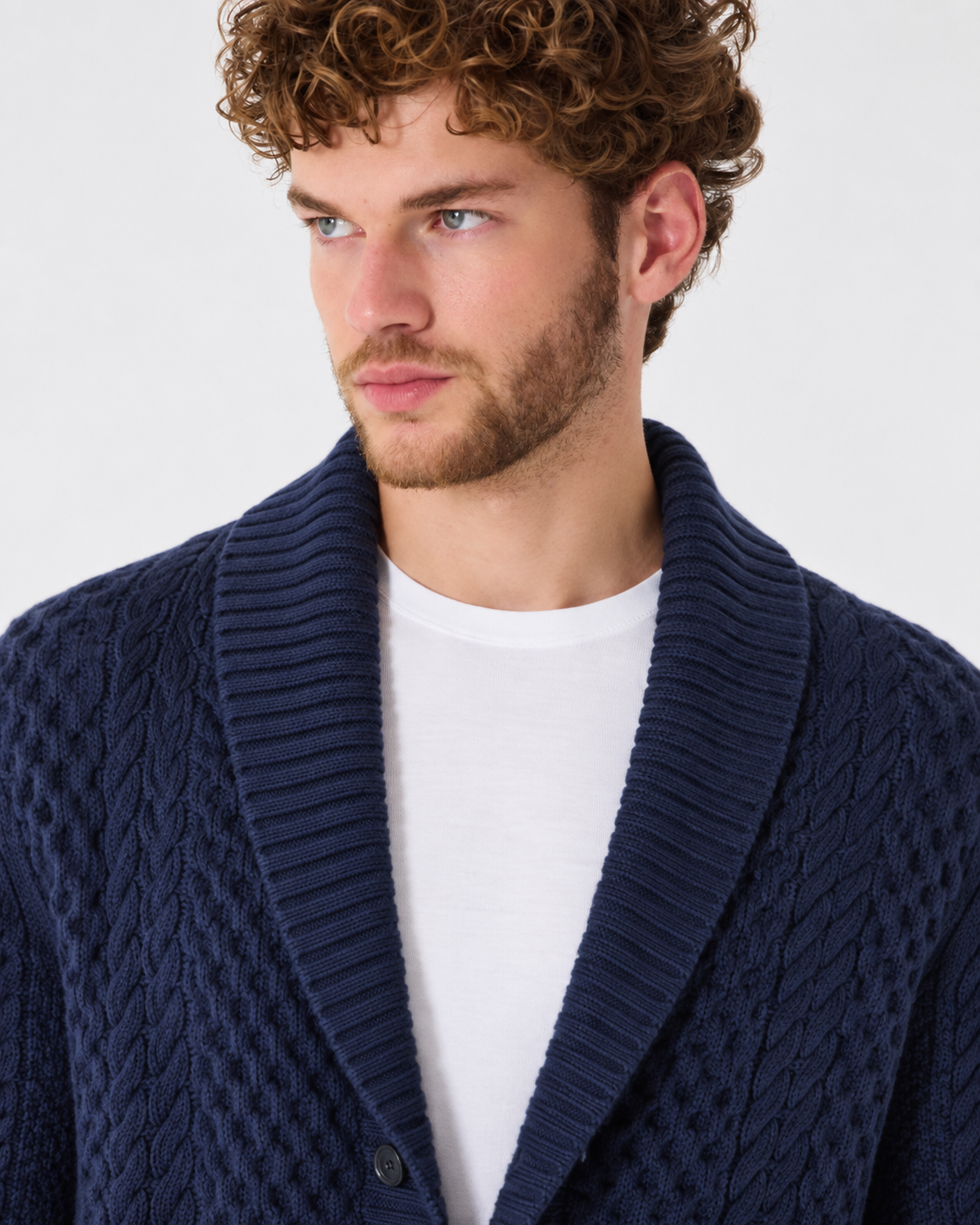 ELIO – Strick-Cardigan – Navy