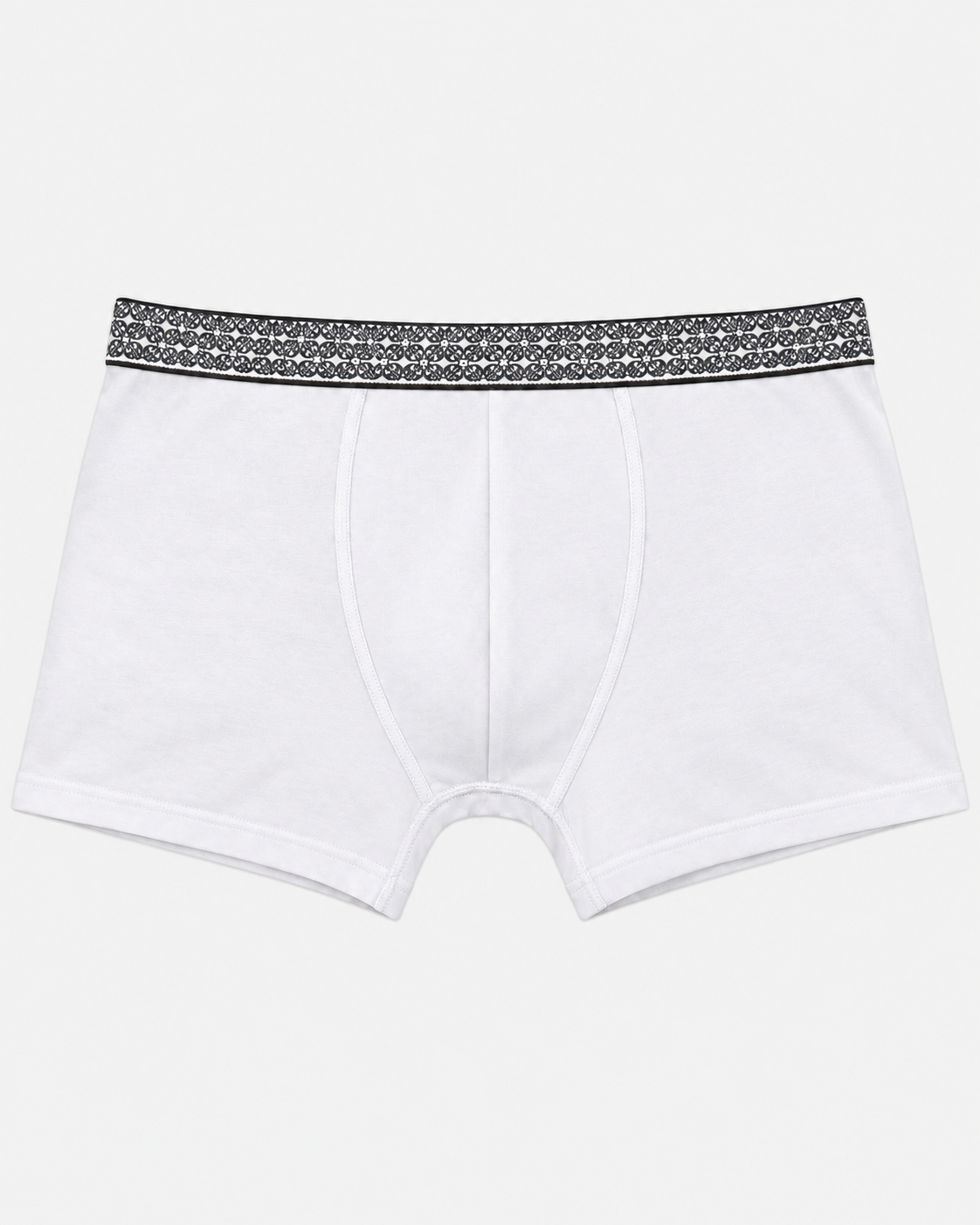 DUO – Cotton Blend Boxershorts – White