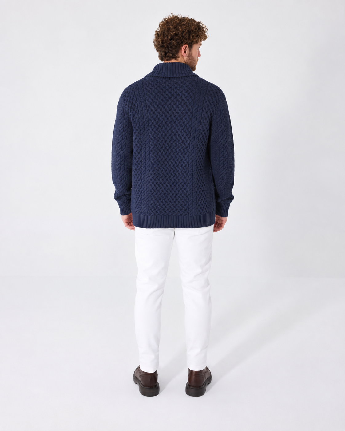 ELIO – Strick-Cardigan – Navy
