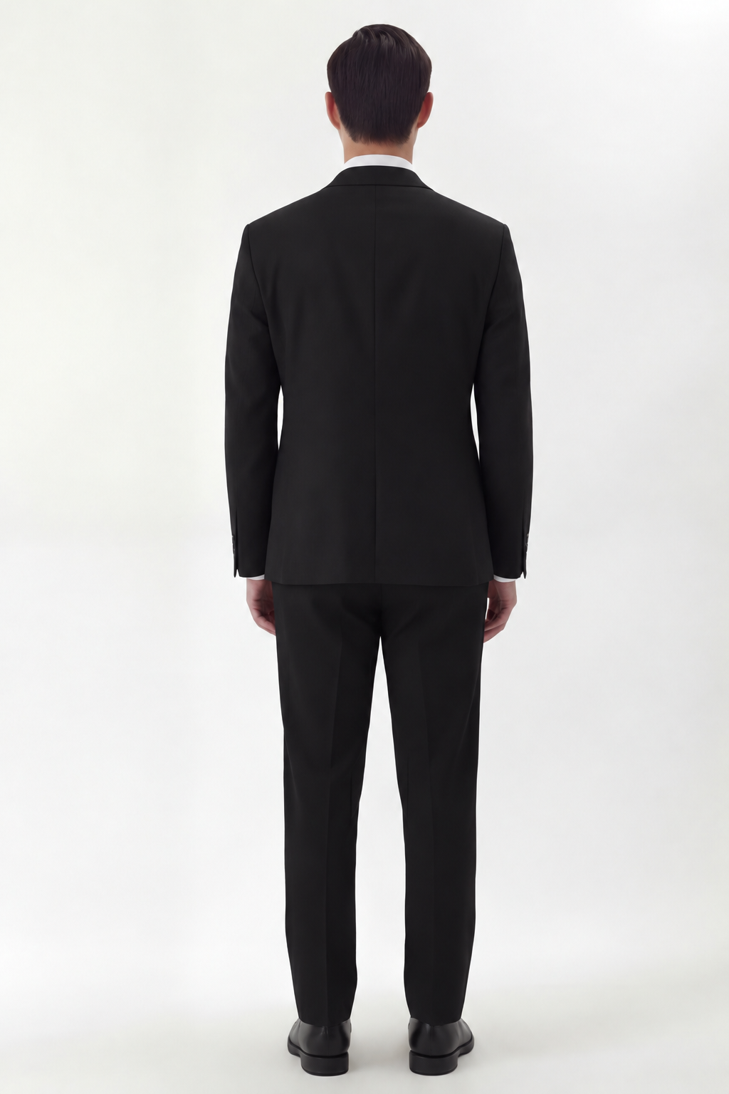 NAPOLI – Doppelreihiger Anzug – Black