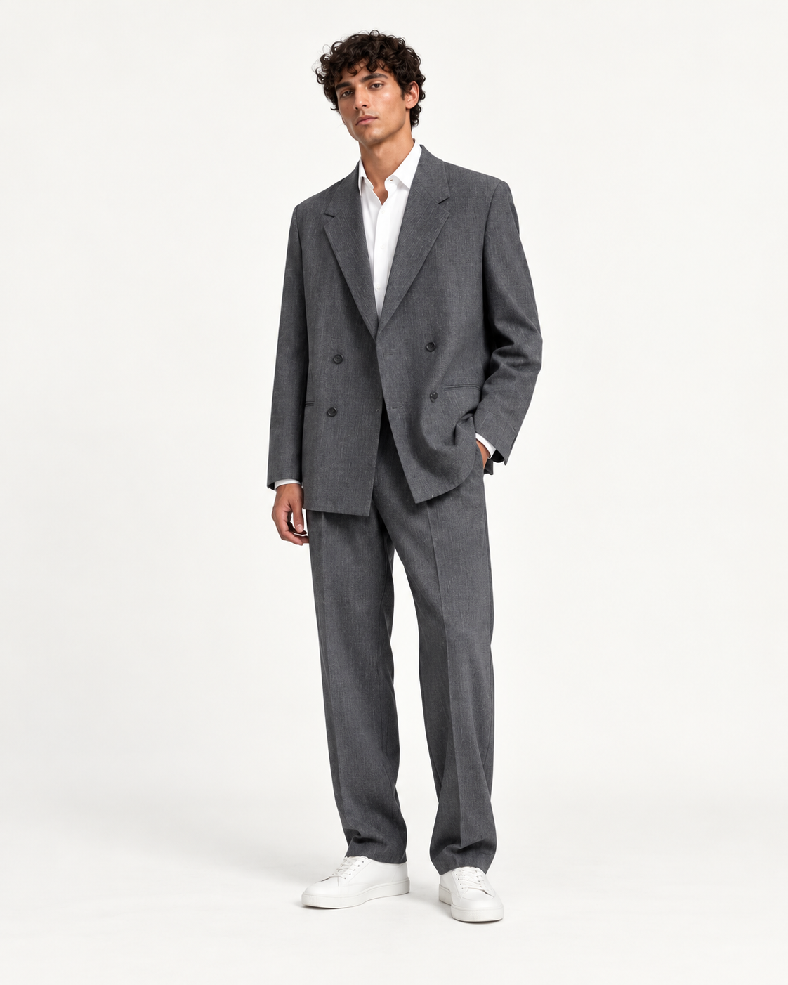 ROMA – Oversize Anzug – Dark Grey
