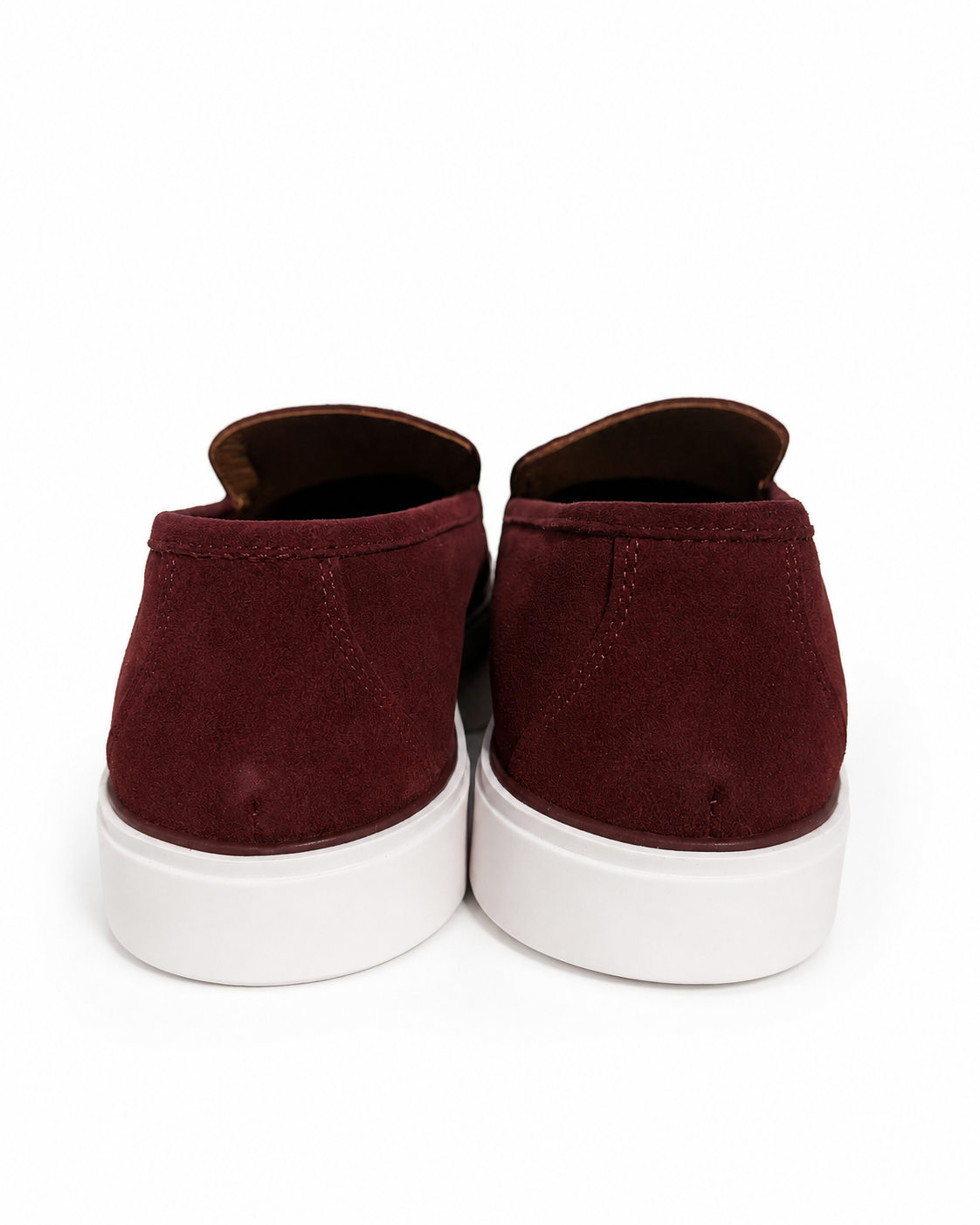 POSITANO – Suede Loafer – Burgundy
