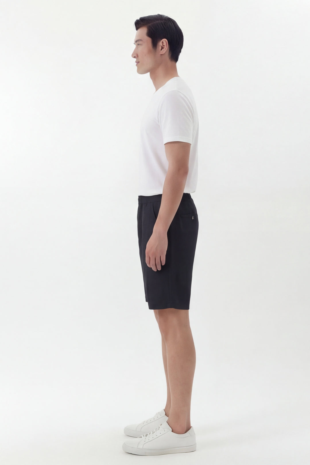 Premium Bermuda mit Elastikbund – Regular Fit