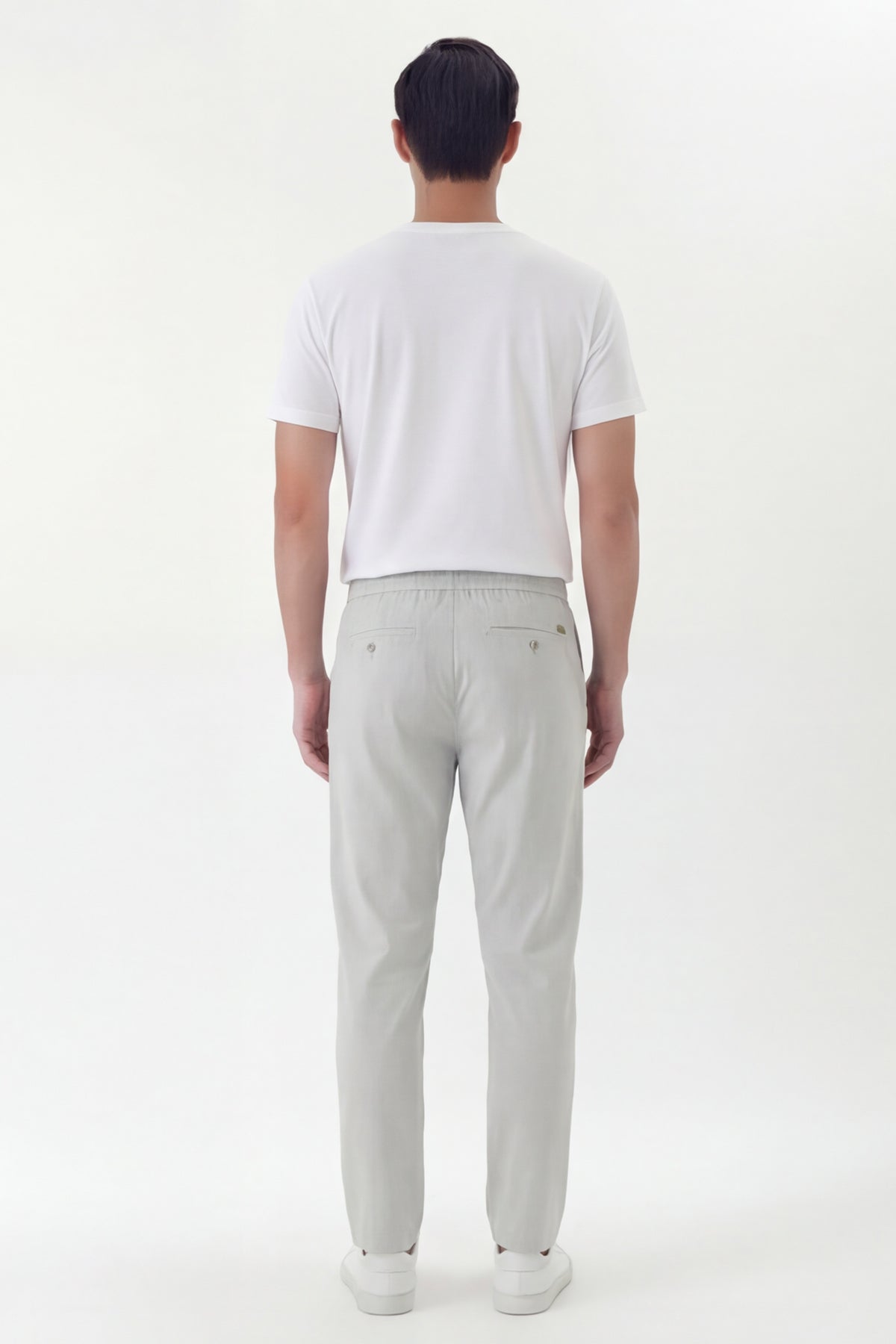 ALDO – Jersey Trousers – Light Grey