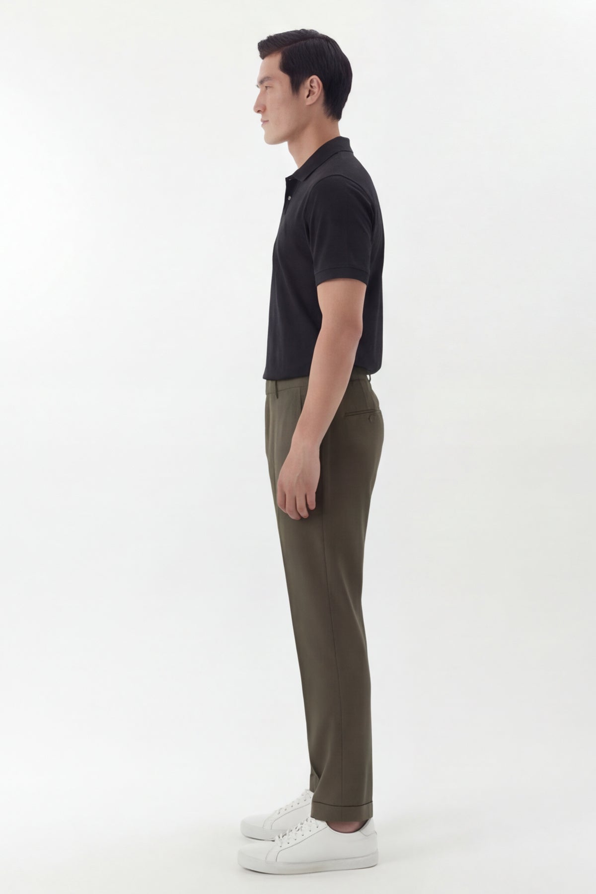 ENRICO – Premium Piqué Polo – Black