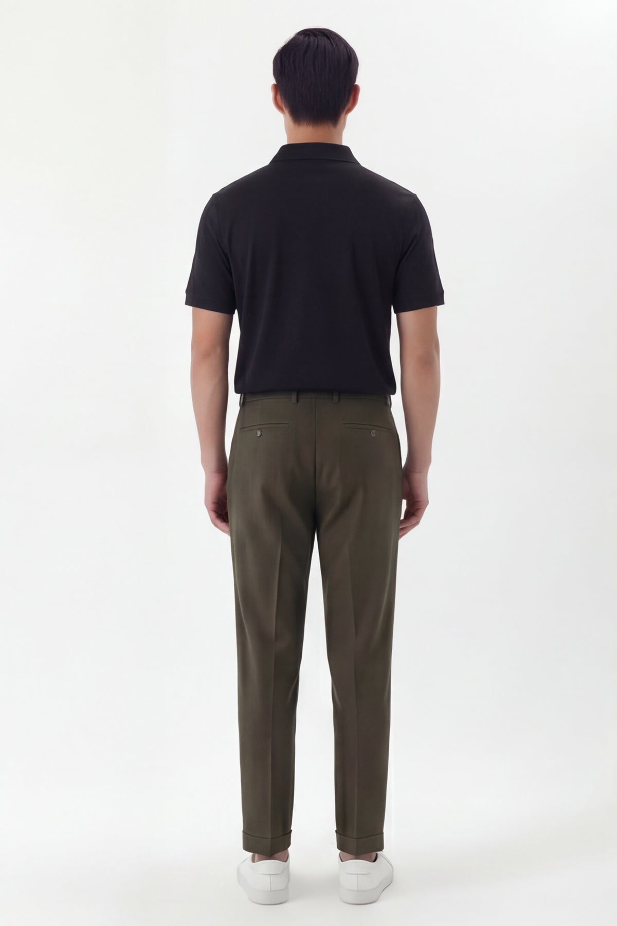 ENRICO – Premium Piqué Polo – Black