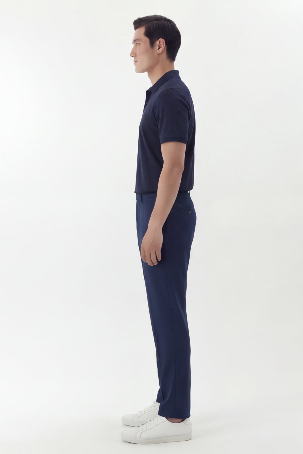 ENRICO – Premium Piqué Polo – Navy