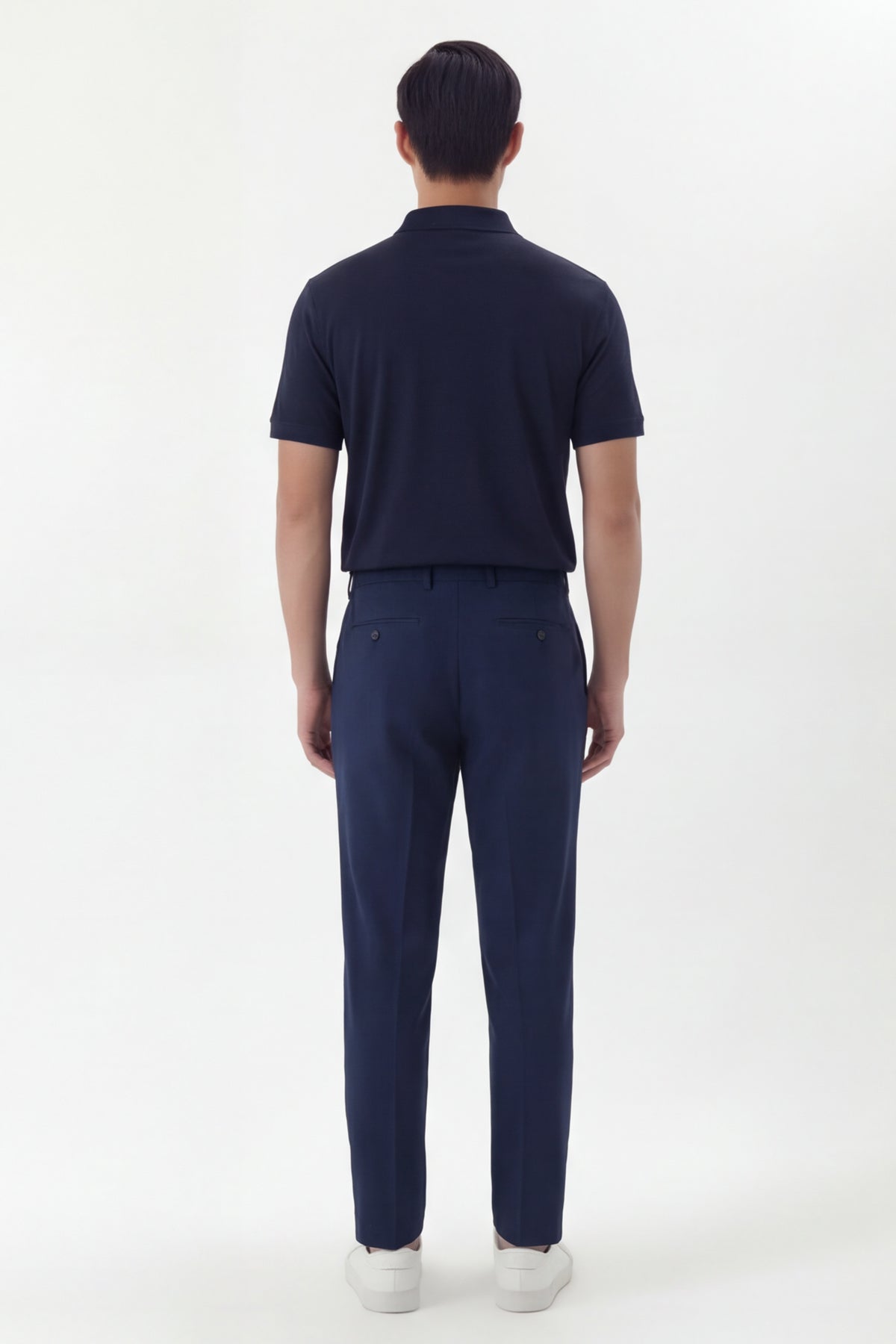 ENRICO – Premium Piqué Polo – Navy