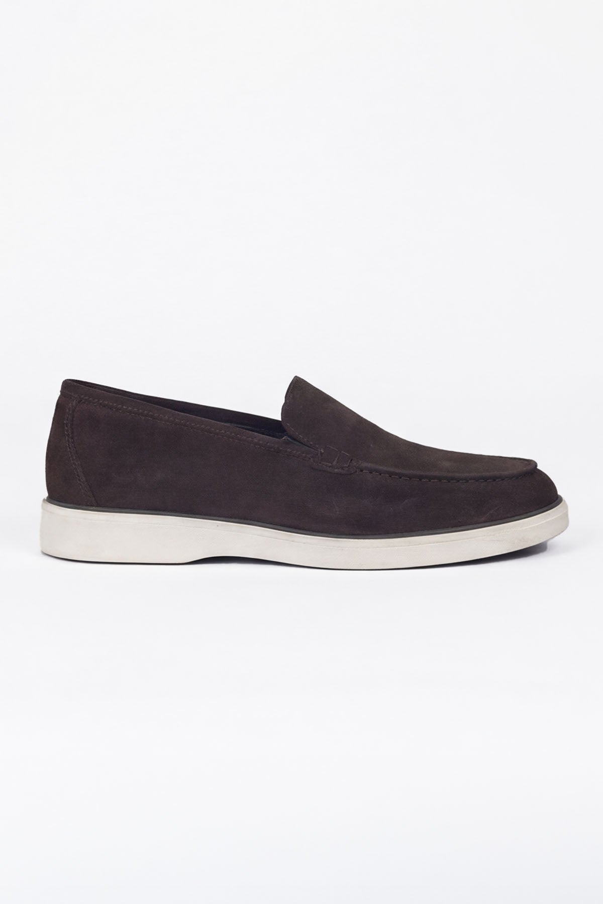 POSITANO – Suede Loafer – Taupe