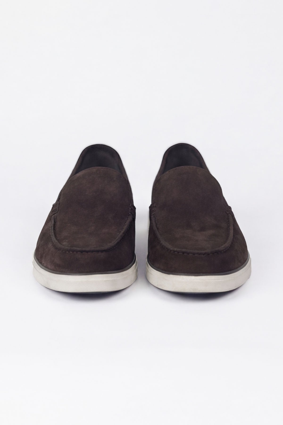 POSITANO – Suede Loafer – Taupe