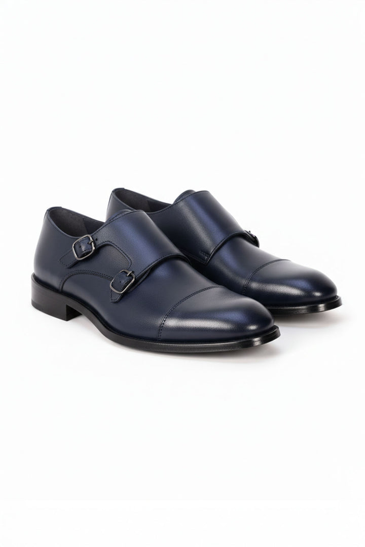 Giotelli Premium Double Monk Strap aus Leder