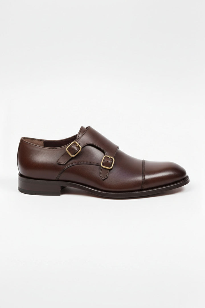 Giotelli Premium Double Monk Strap aus Leder
