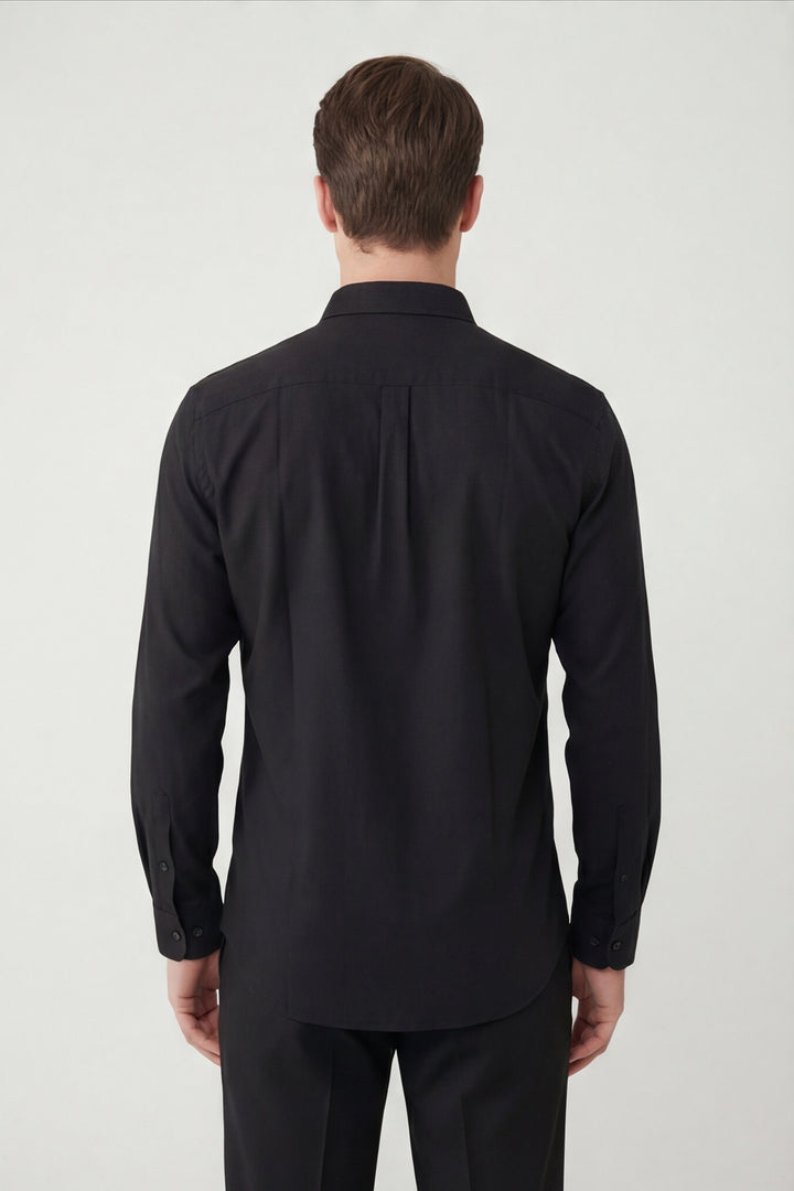 Giotelli Hemd mit Button-down-Kragen