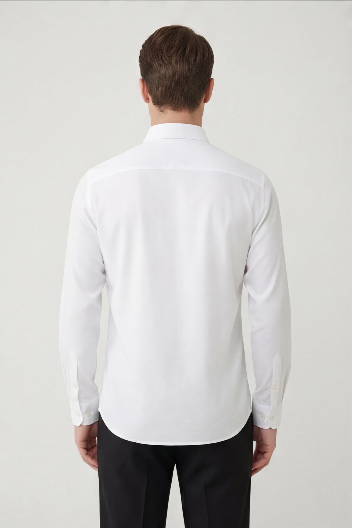 ADRIANO – Button-Down Hemd – White
