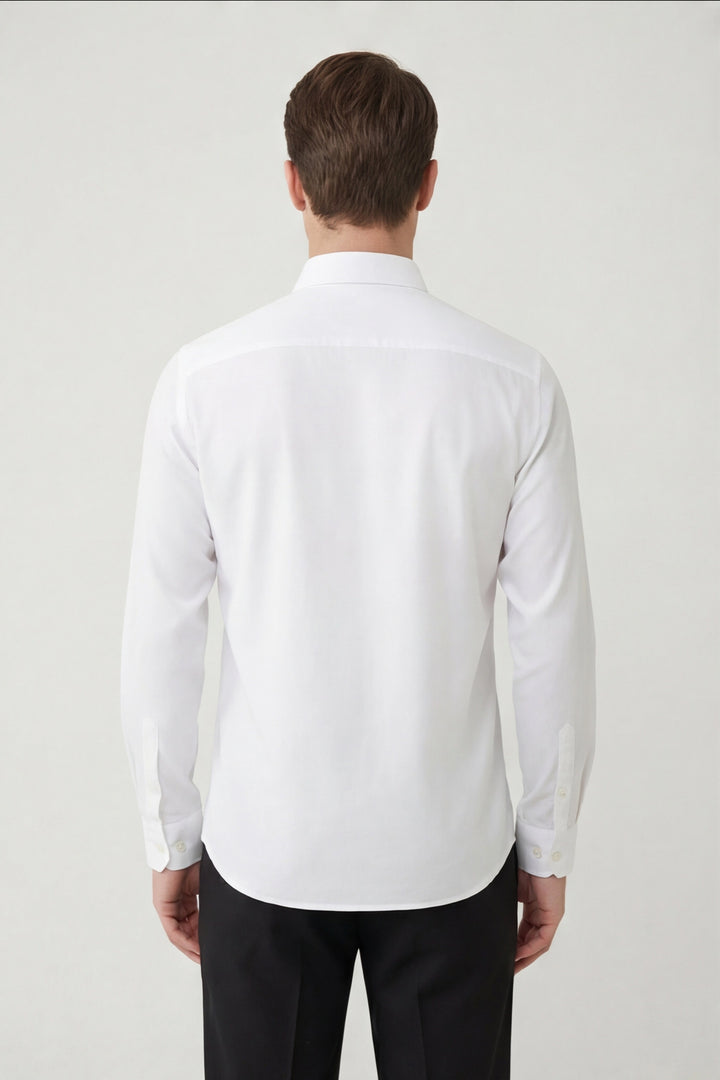 Giotelli Hemd mit Button-down-Kragen