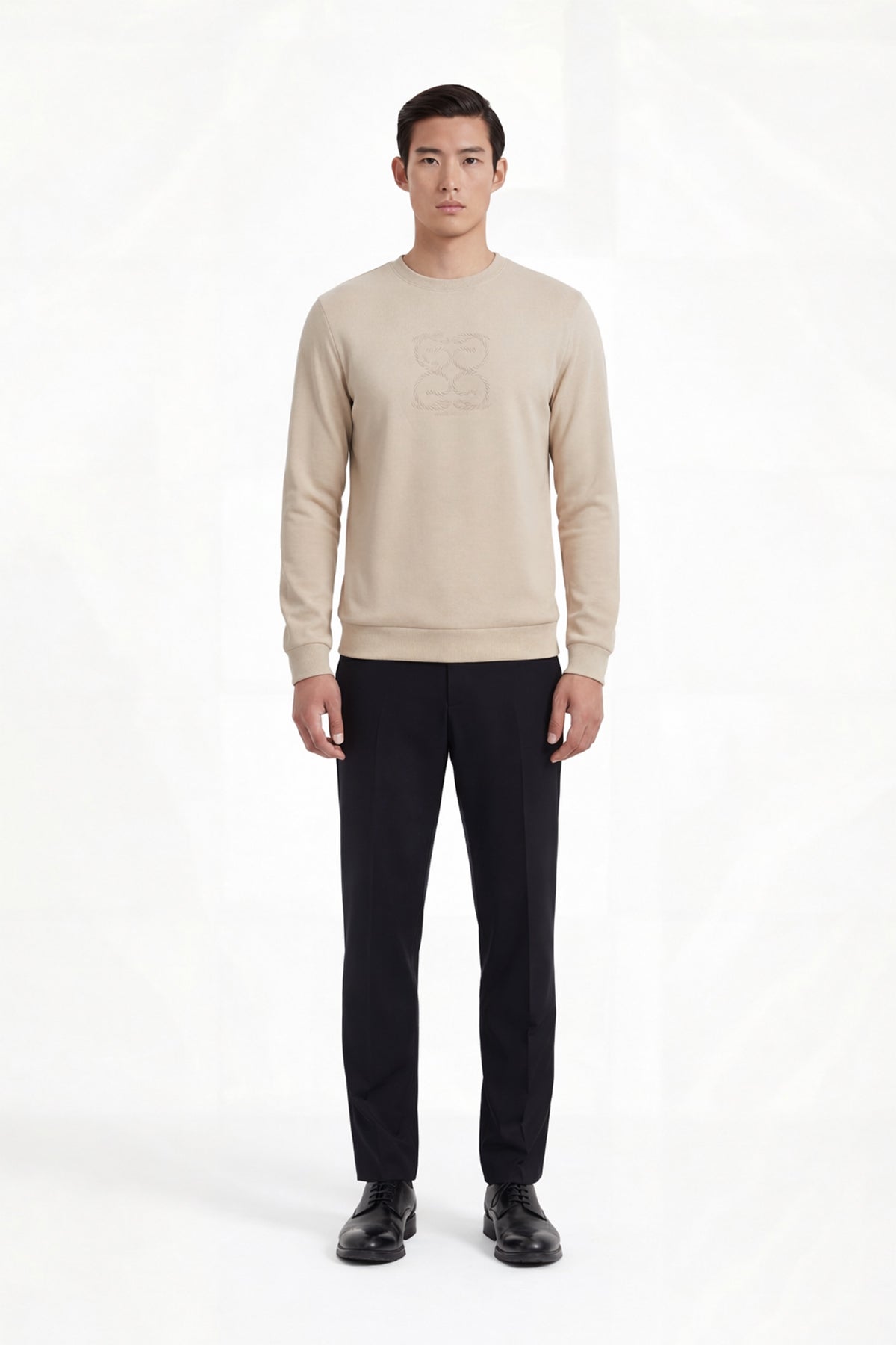 RIO – Oversize Signature Sweatshirt – Cream
