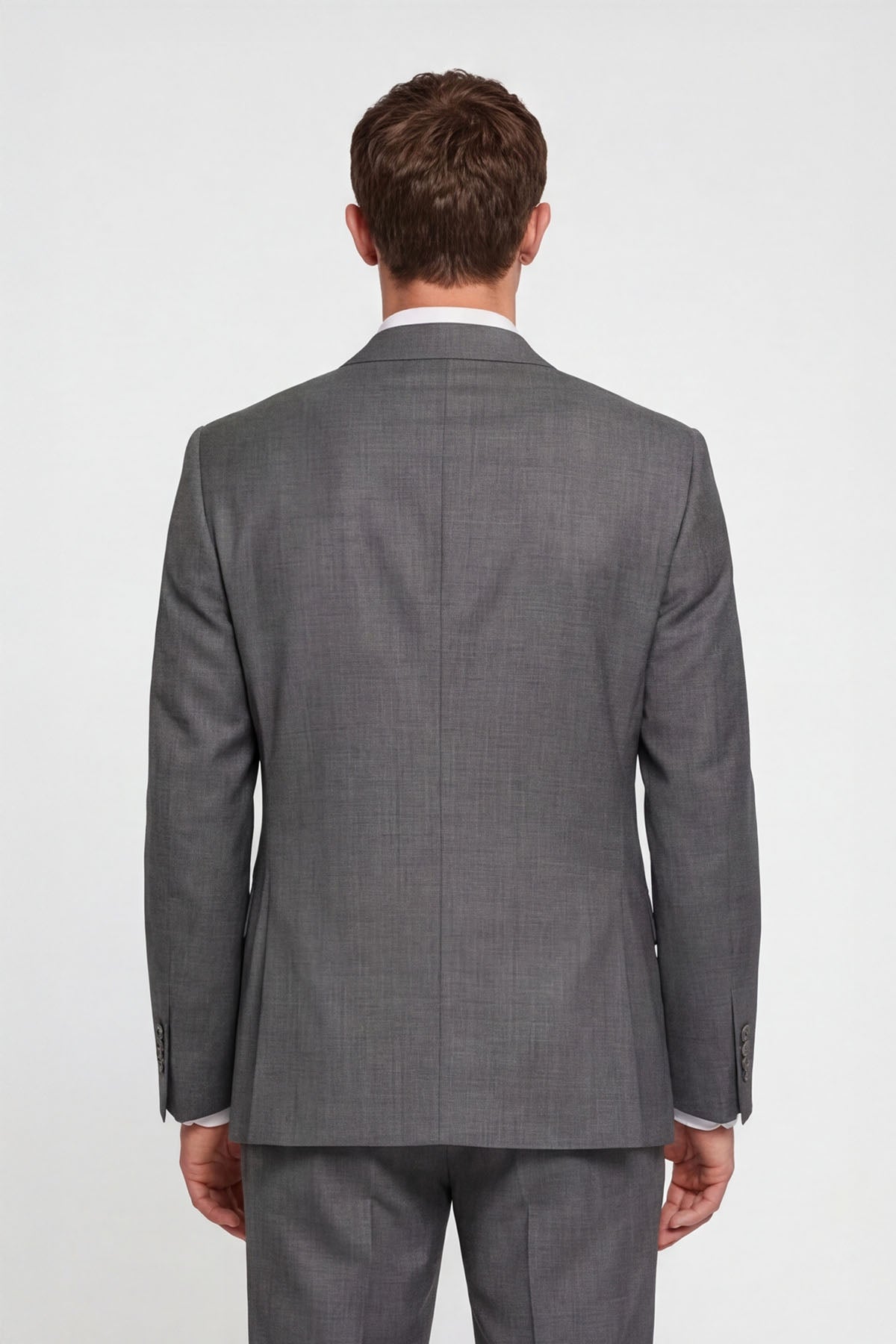 BIELLA – Anzug aus Lambswool – Grey