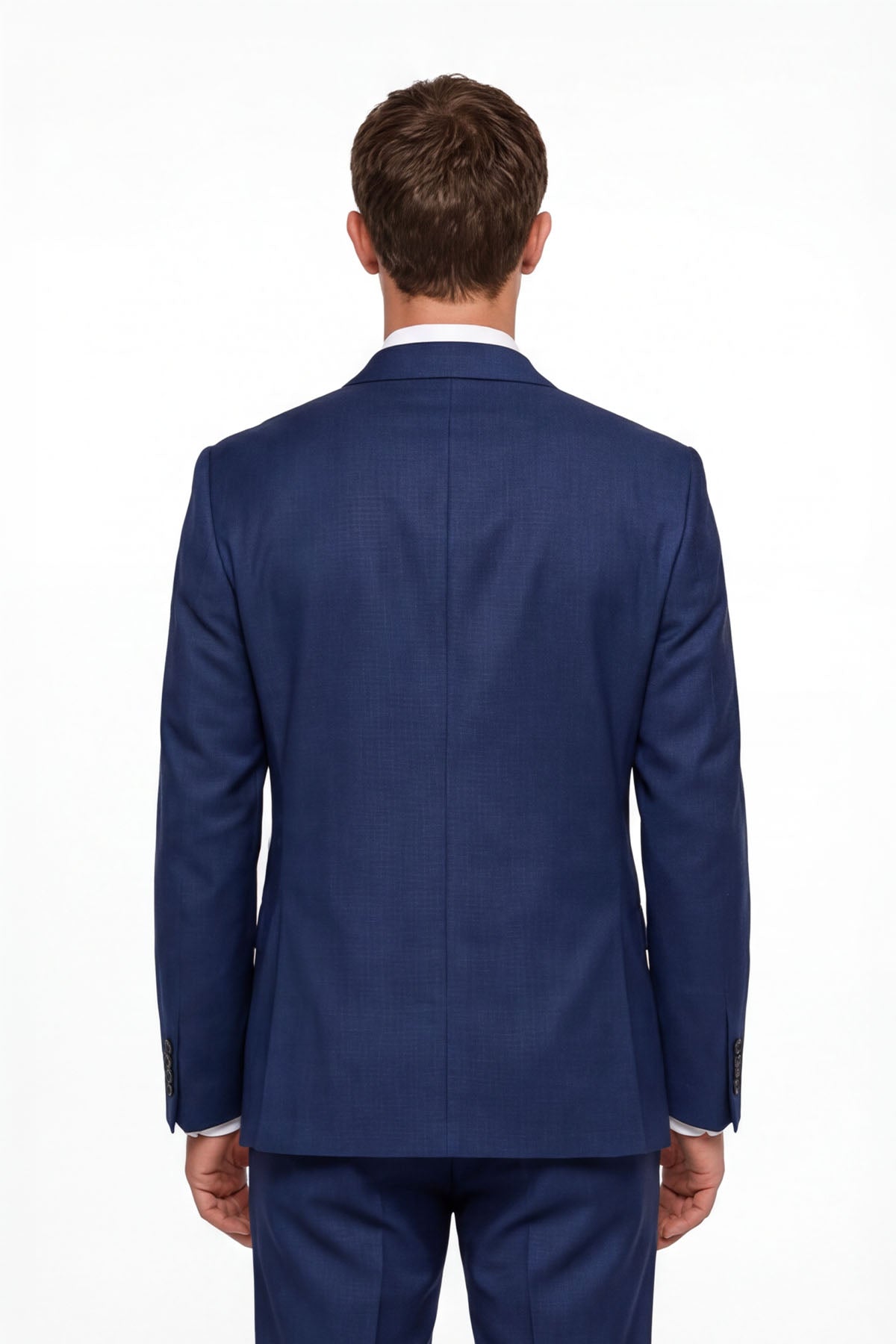 BIELLA – Anzug aus Lambswool – Parliament Blue