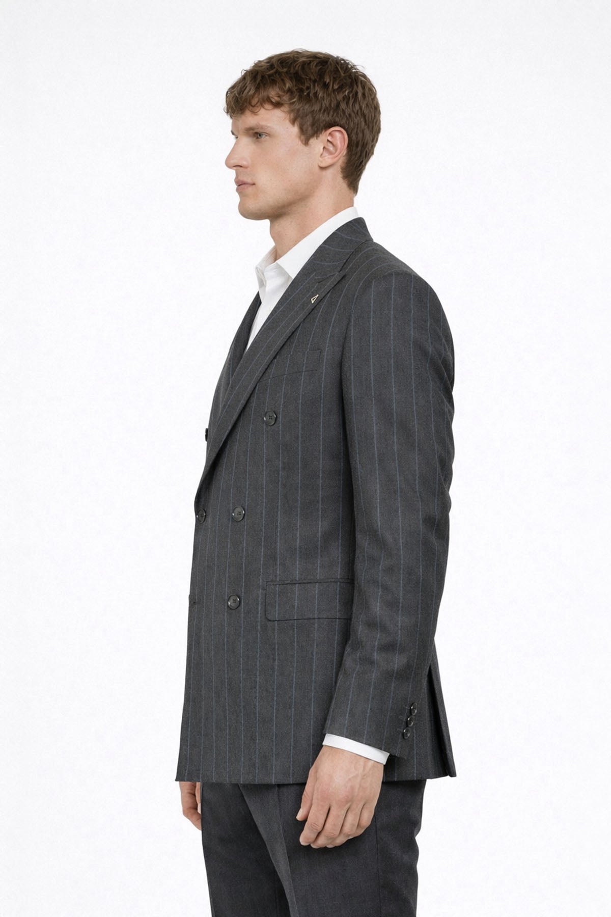 ALESSIO – Doppelreiher-Sakko – Navy