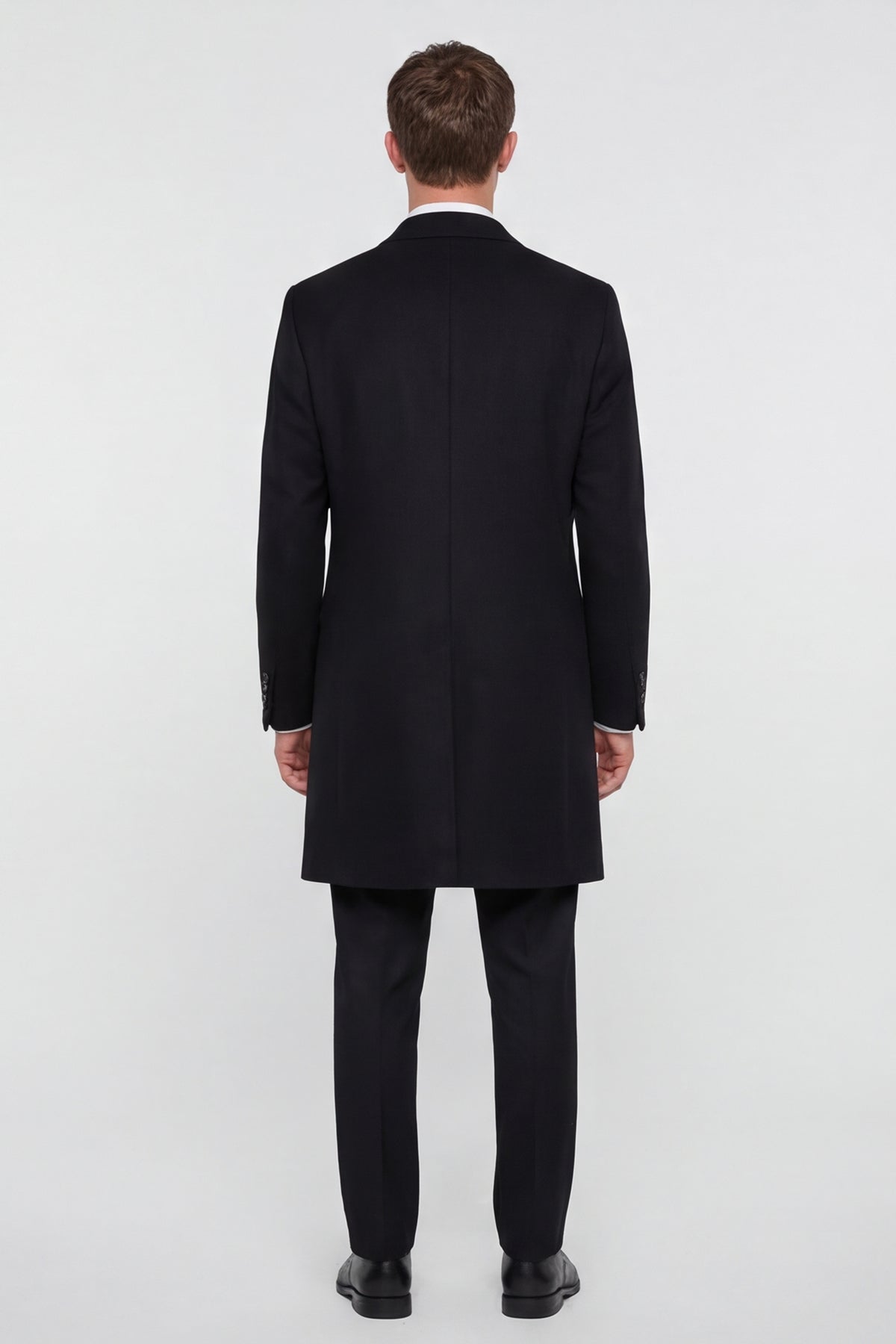ROMANO – Wool Coat – Black