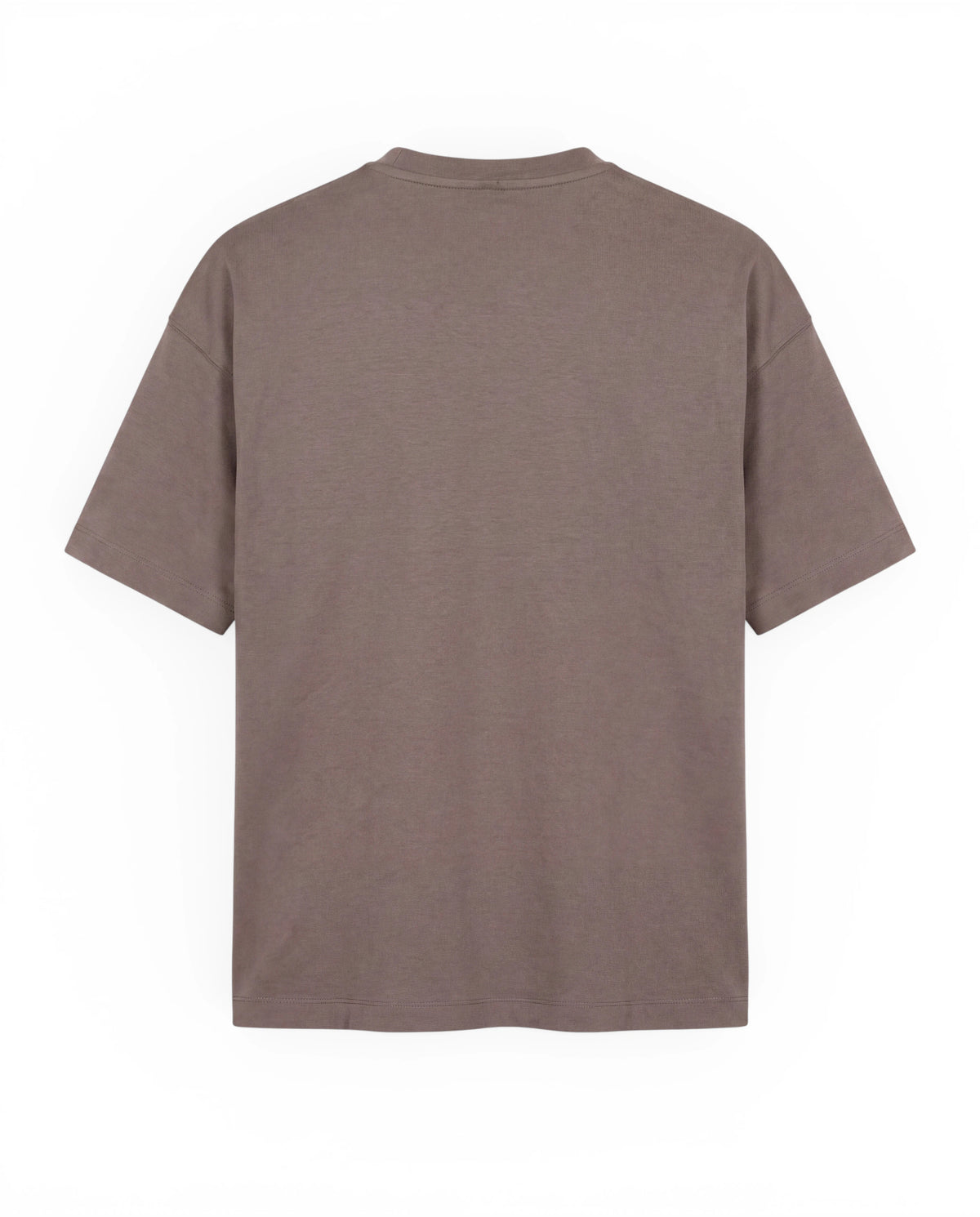 DARIO – Oversized Pocket T-Shirt – Brown