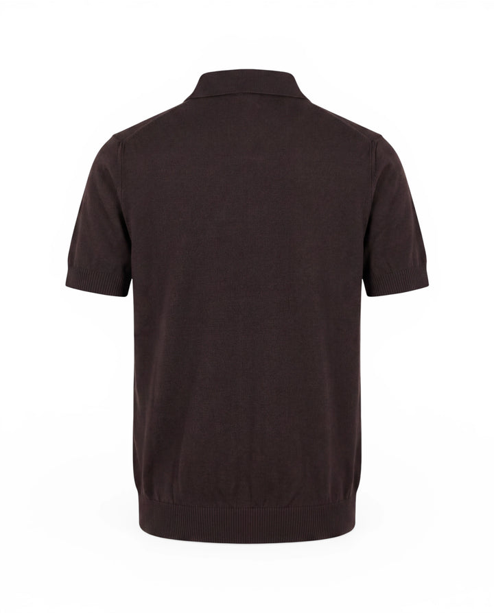 Fine Knit Polo aus EcoTang™️ Viskose-Mix