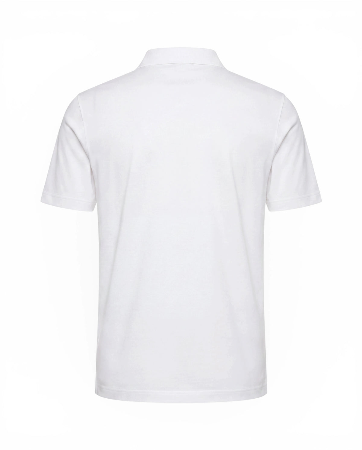 ENRICO – Premium Piqué Polo – White