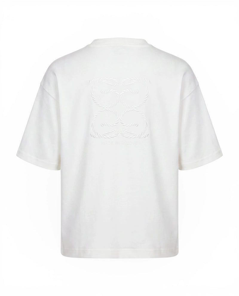 LUPO – Oversize Back-Embroidered T-Shirt