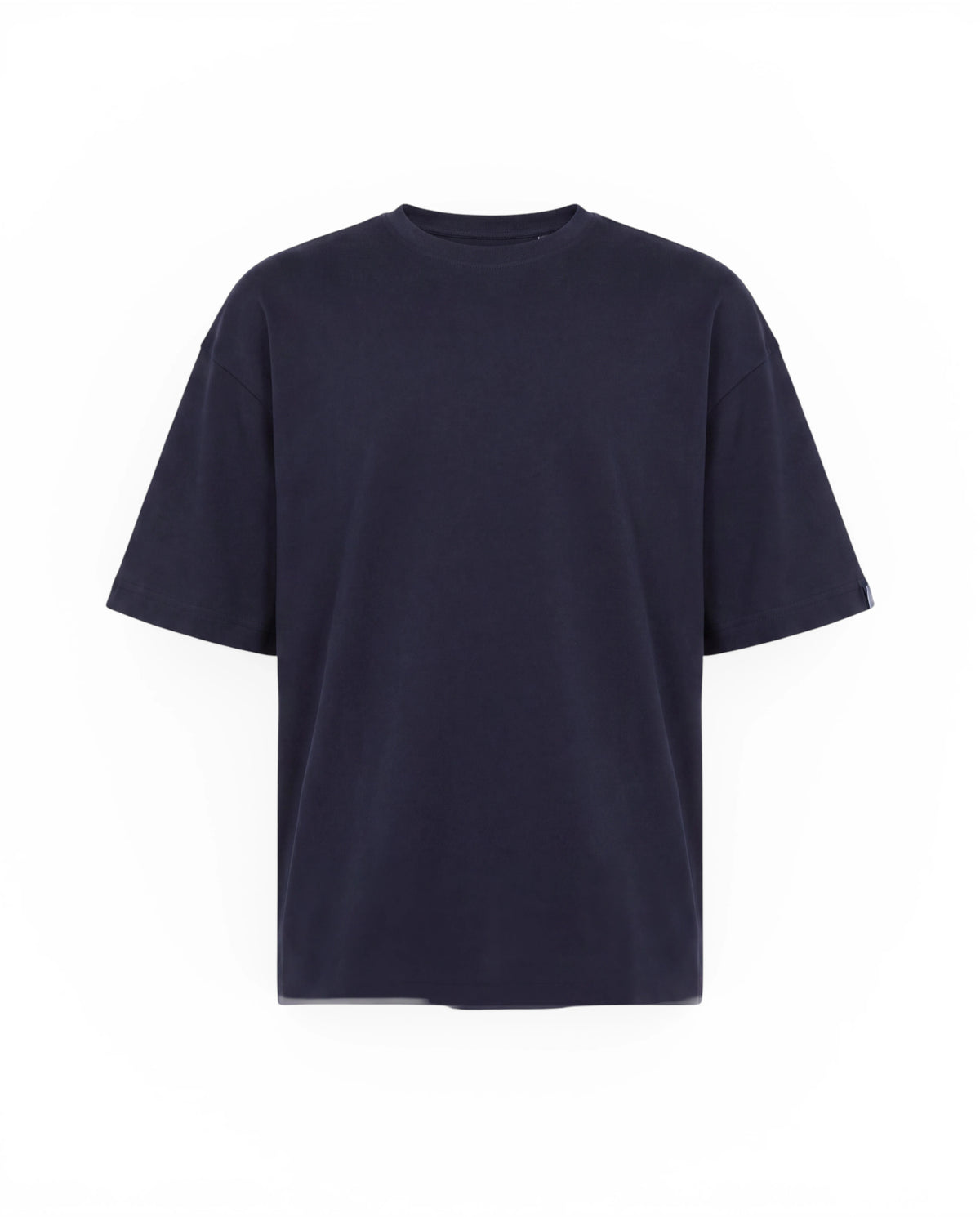 LUPO – Oversize Back-Embroidered T-Shirt – Navy