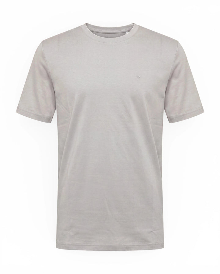 Mercerized Premium T-Shirt mit Signature-Stickerei