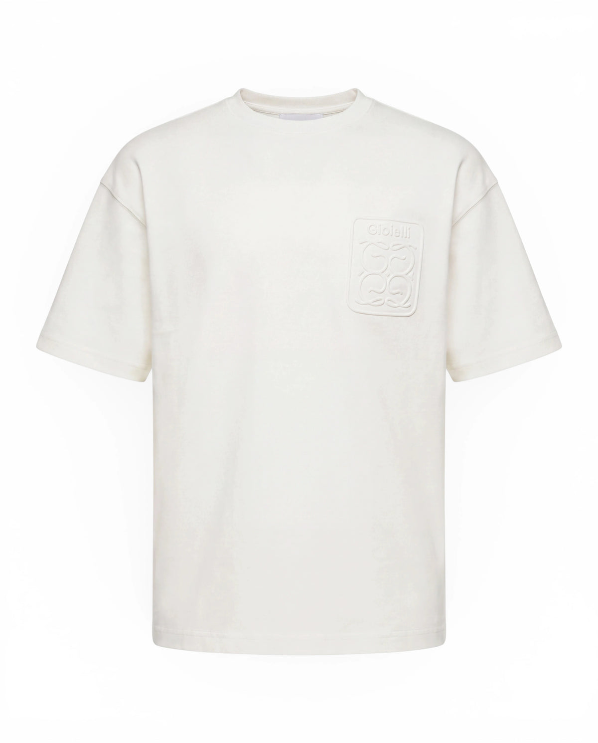 ARLO – Oversized Signature T-Shirt – White