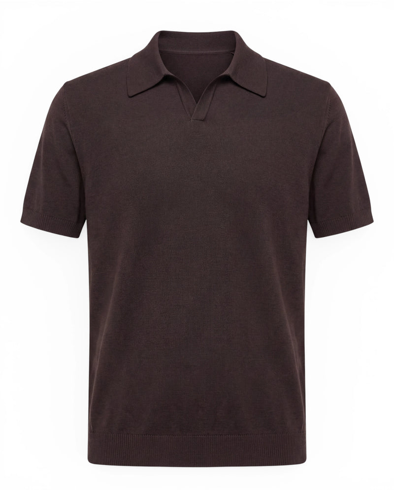 Fine Knit Polo aus EcoTang™ Viskose-Mix