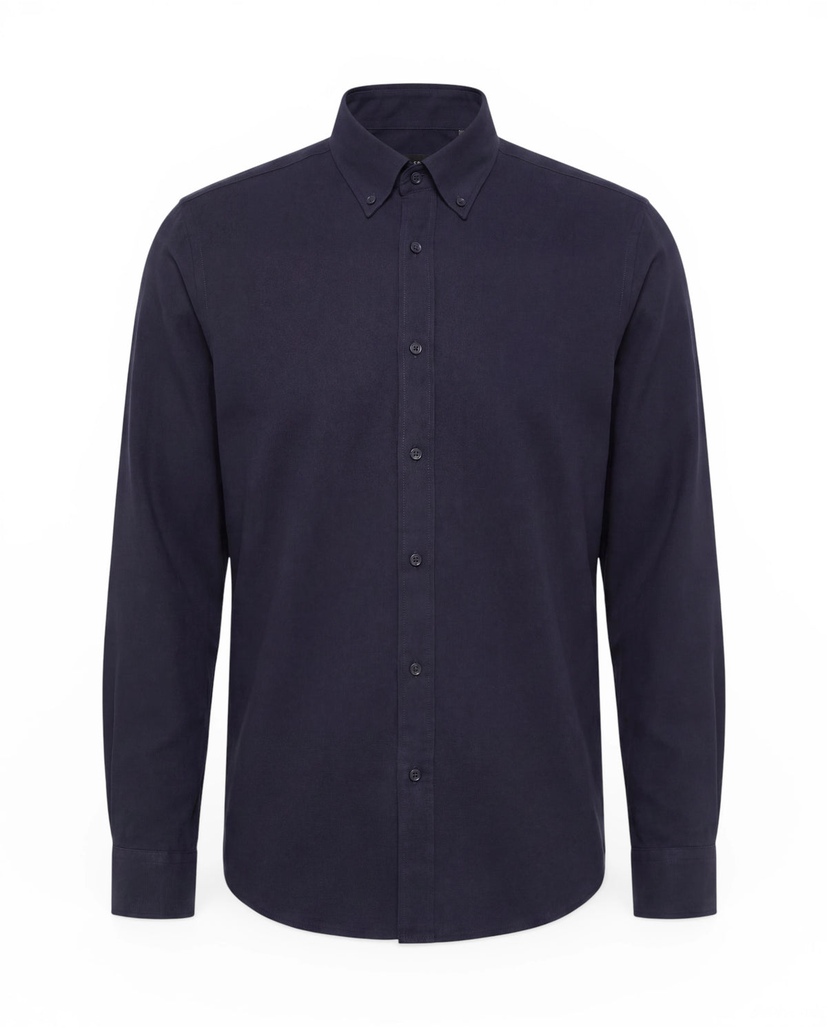 SANDRO – Regular-Fit Button-Down Shirt – Navy