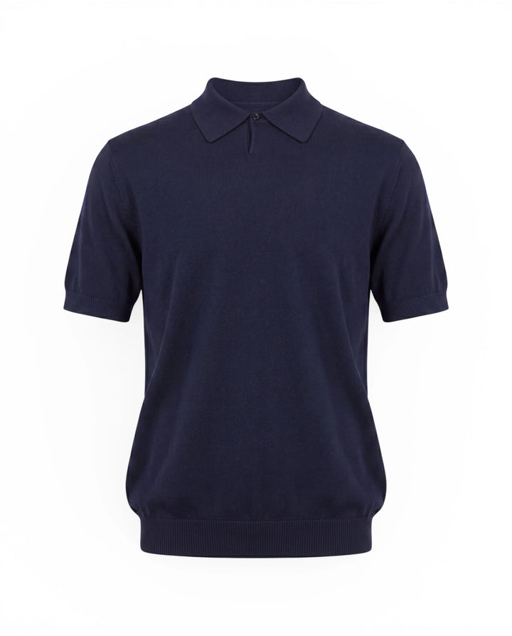 Fine Knit Polo aus EcoTang™️ Viskose-Mix