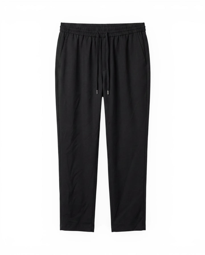Regular Fit Lyocell Hose mit Elastikbund