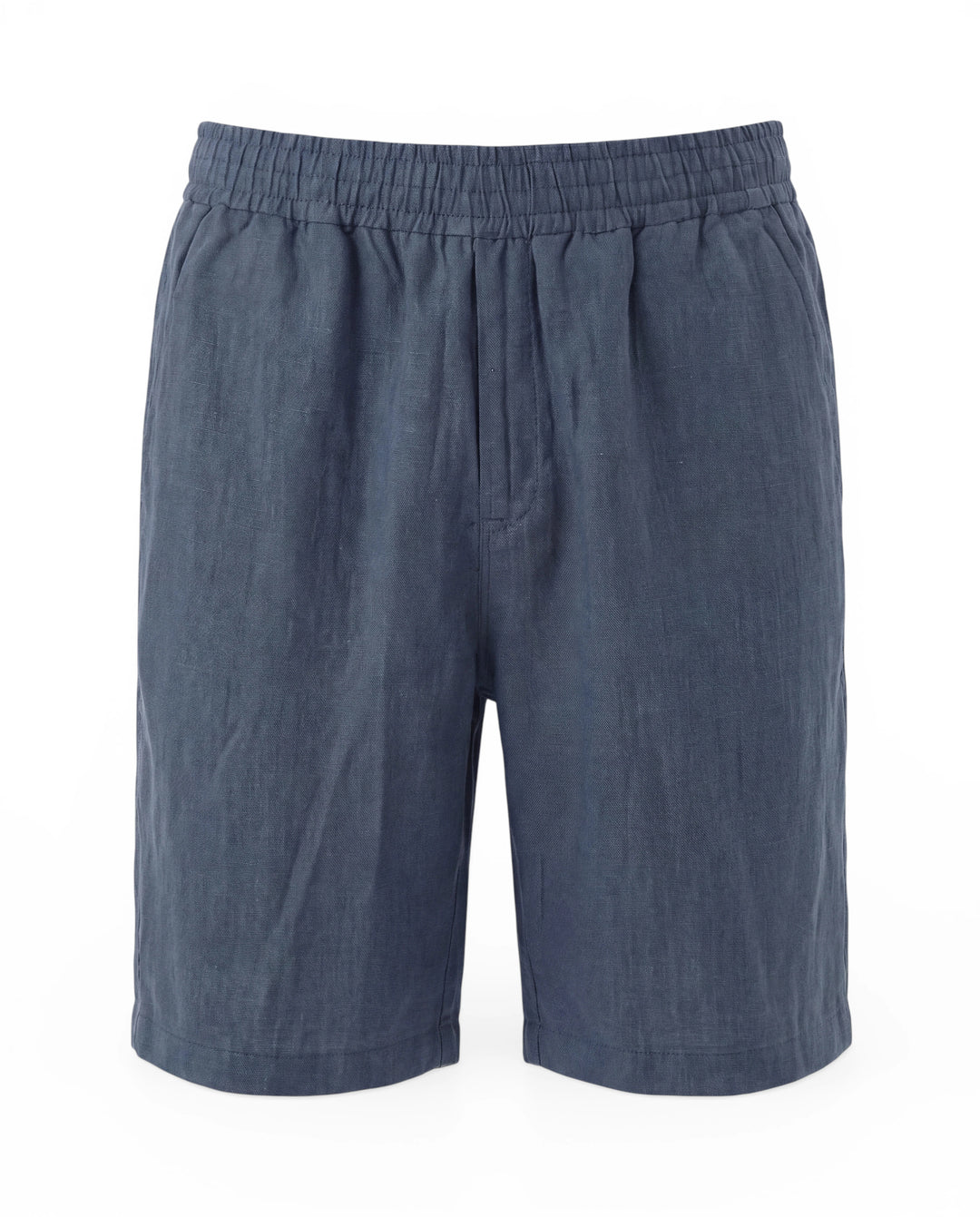 #Premium Bermuda mit Elastikbund – Regular Fit#farbe_navy