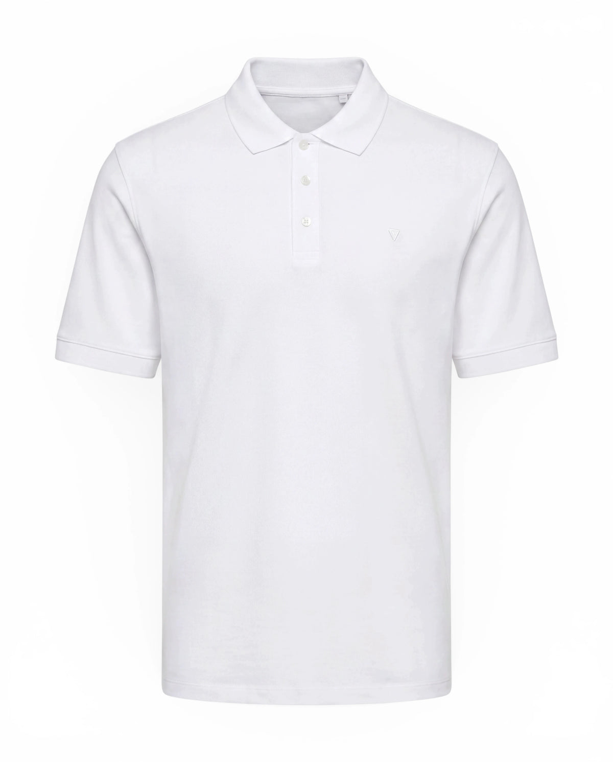 PIERO – Piqué Polo – White