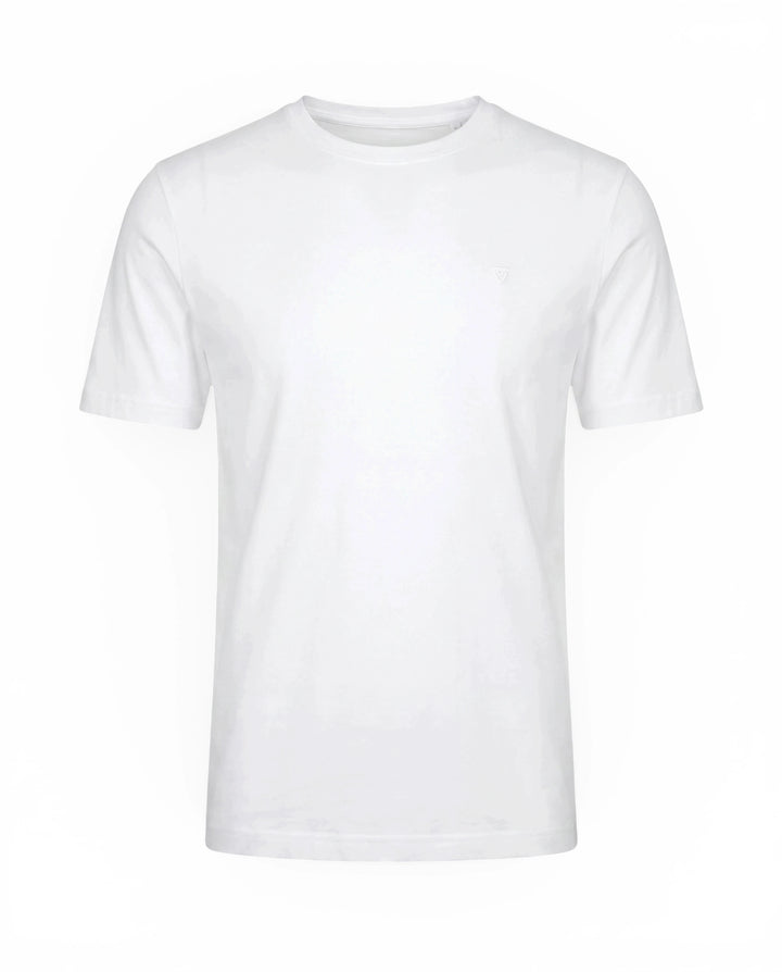 Mercerized Premium T-Shirt mit Signature-Stickerei